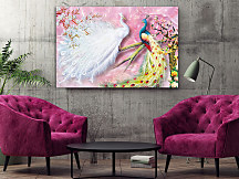 Obraz Pávia krása 1847